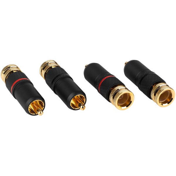 Main product image for Locking RCA Plug Solder Type 2 Pair 091-1270